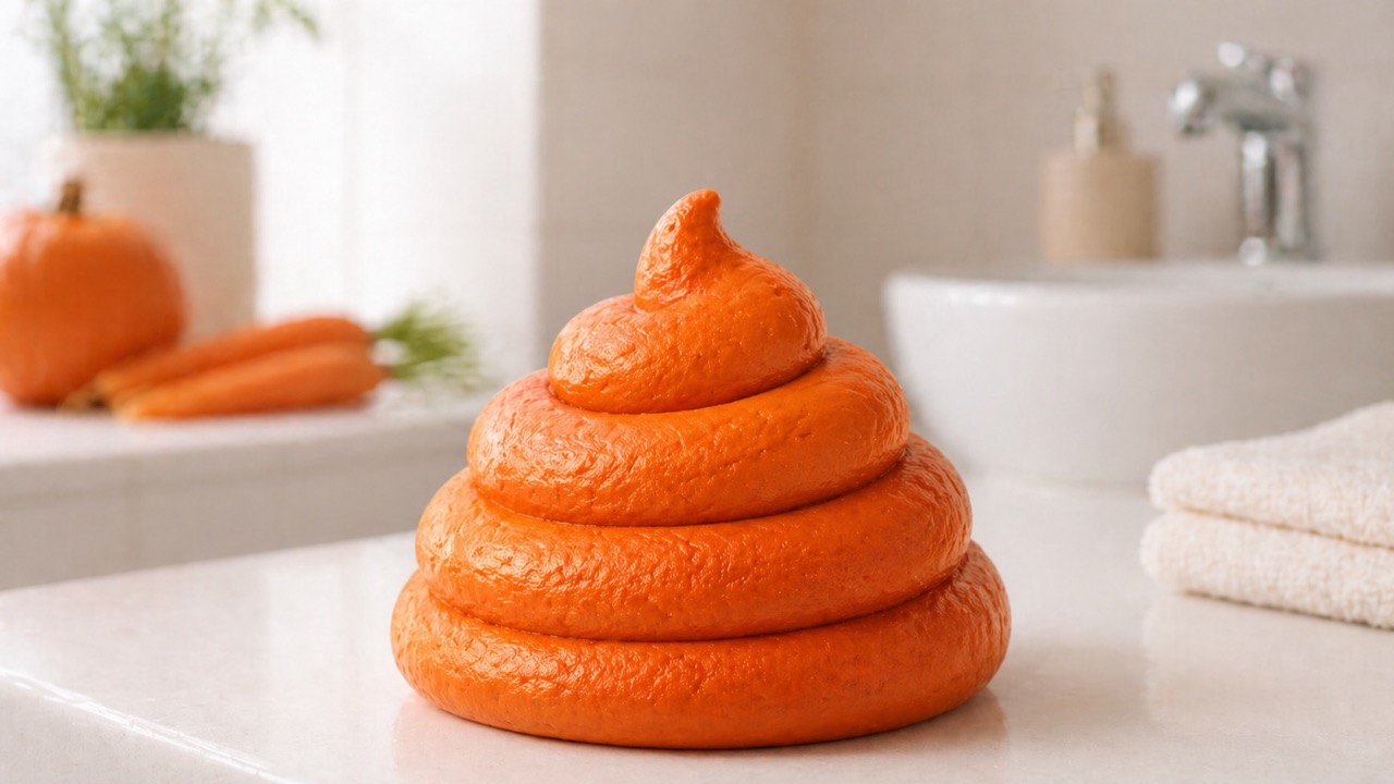 Čo znamená, keď je hovno oranžové