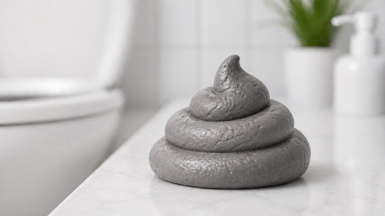 Čo znamená, keď je hovno sivé