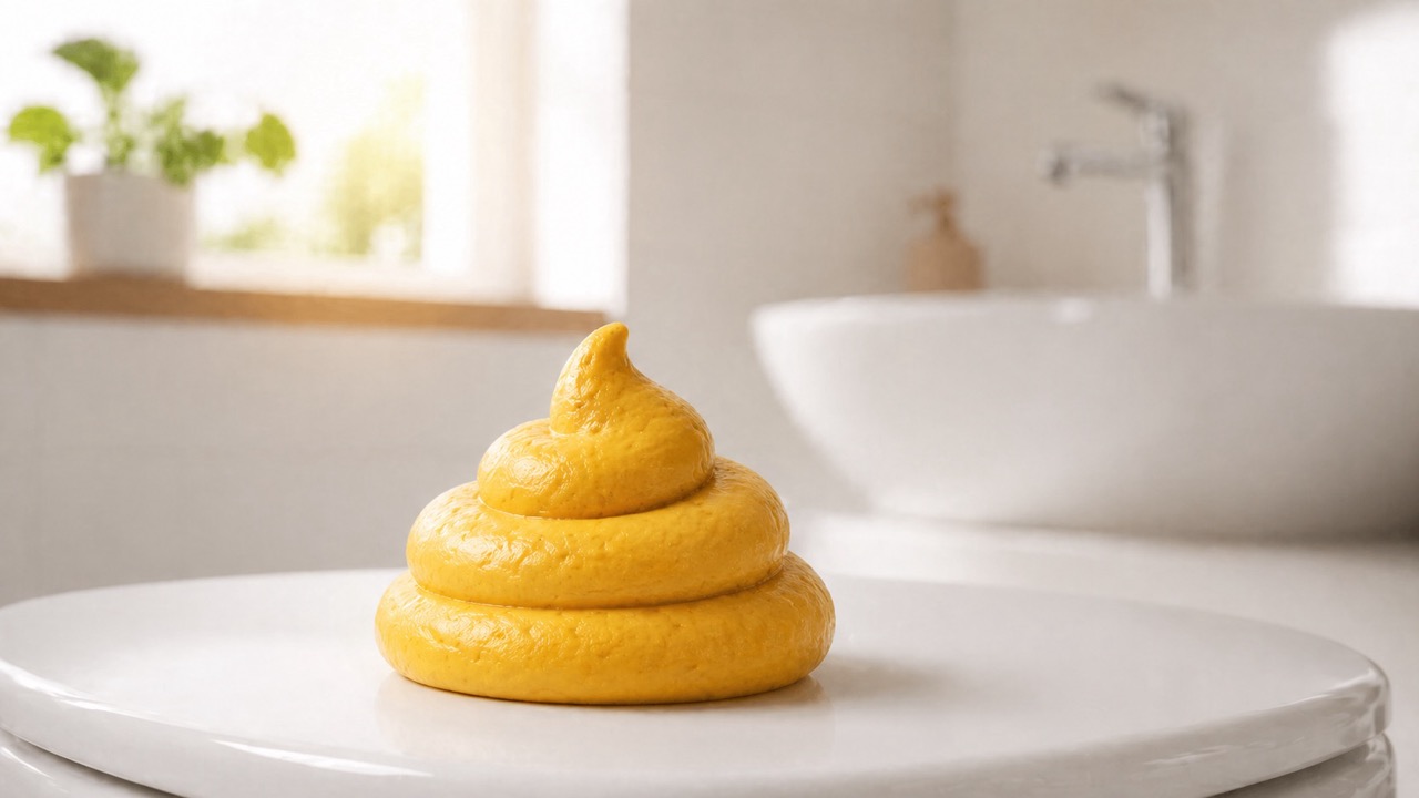 Čo znamená, keď je hovno žlté