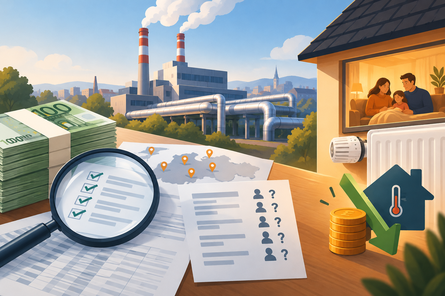 Ilustračný obrázok: 247 miliónov eur do teplárenstva: Kam majú peniaze ísť a zlacnie domácnostiam teplo?