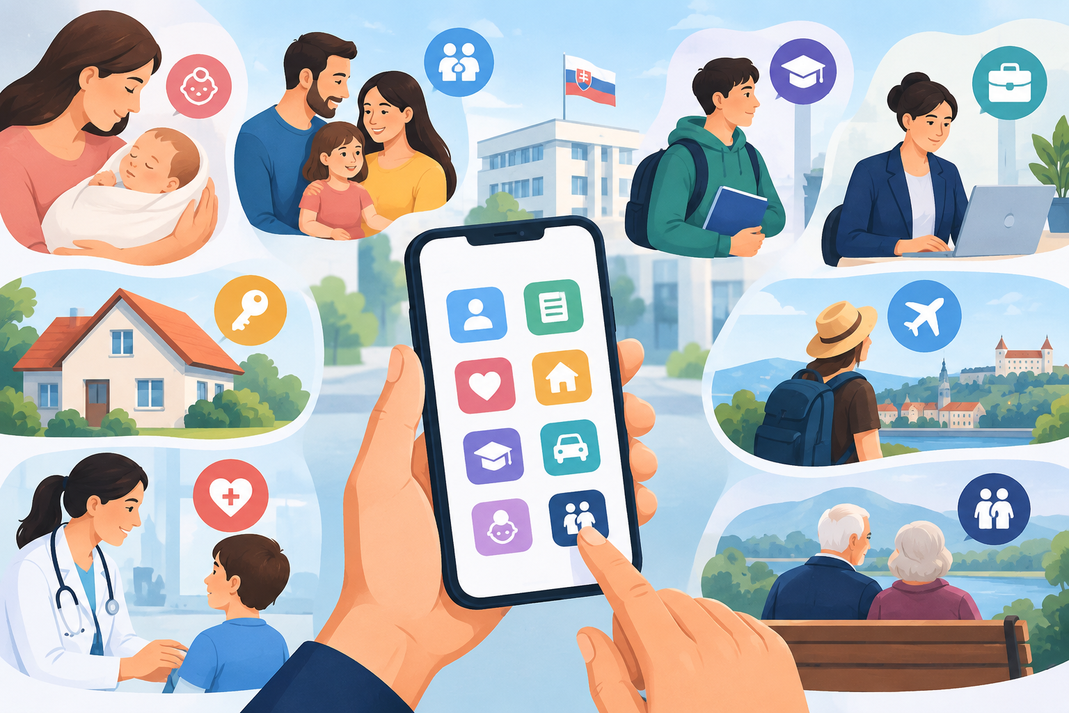 Ilustračný obrázok: Úrady v mobile: ktorých 16 životných situácií chce štát vybaviť online