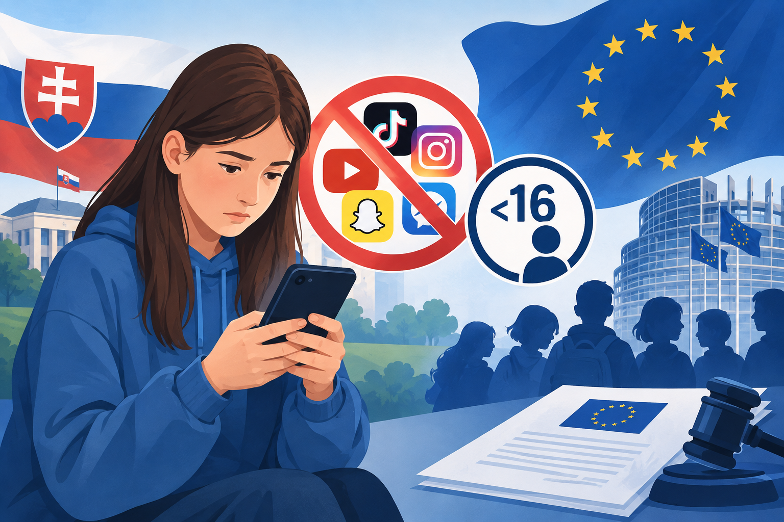 Ilustračný obrázok: Zákaz sociálnych sietí do 16 rokov na Slovensku: Čo sa má zmeniť a prečo môže rozhodnúť EÚ