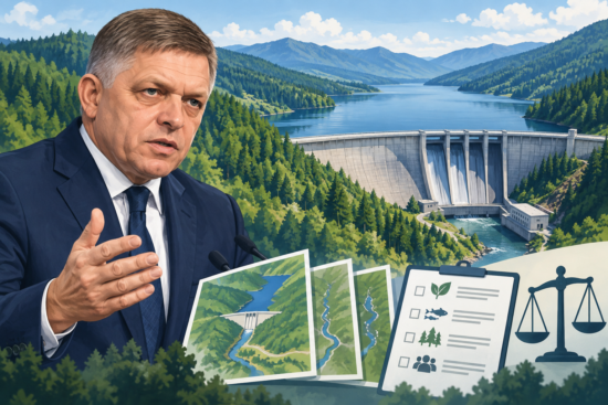 Ilustračný obrázok: Priehrada Tichý Potok: Čo Fico oznámil a čo by megaprojekt znamenal