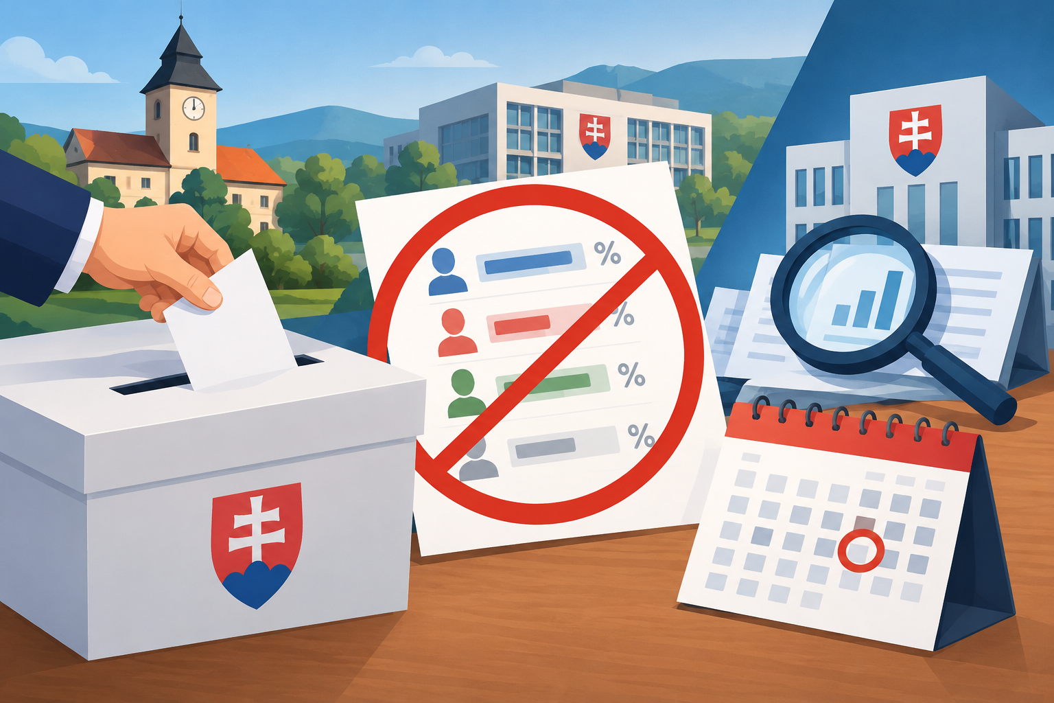 Ilustračný obrázok: Výsledky komunálnych a župných volieb 2026 zatiaľ nemožno zverejniť