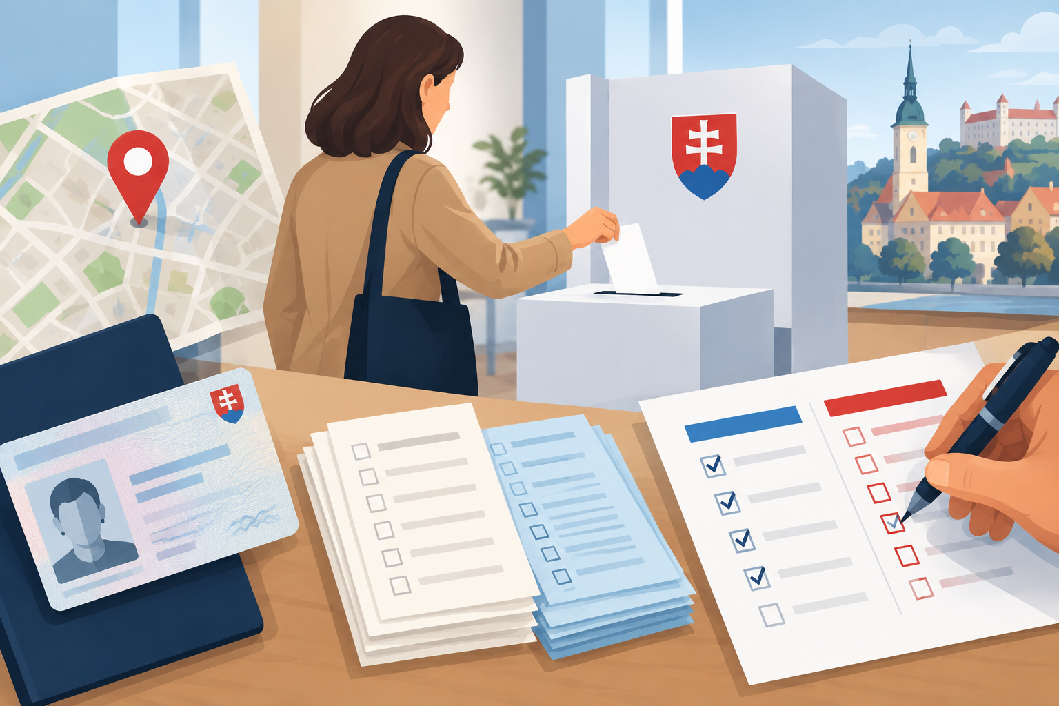 Ilustračný obrázok: Komunálne voľby 2026: Kde hlasovať, čo si vziať a prečo nedostanete hlasovací preukaz